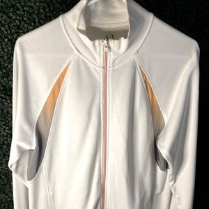 White orange and gray large or mone